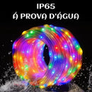 Pisca Pisca Natal Led RGB - IP65 Controle Remoto - Aplicativo Android e iOS