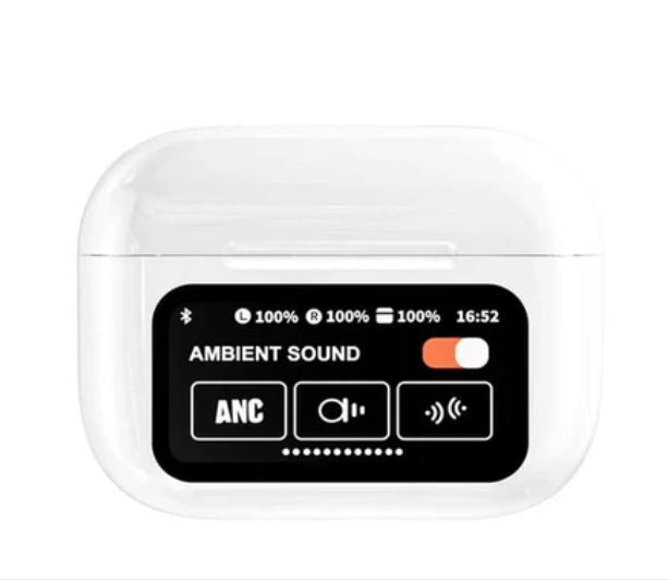 Fones De Ouvido Sem Fio A9 Pro Touch Screen Cancelamento de Ruído